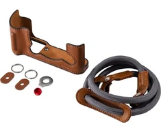 SmallRig 5670 Leather Half Case Kit for FUJIFILM X-T30 / X-T30 II / X-T30 III Brown