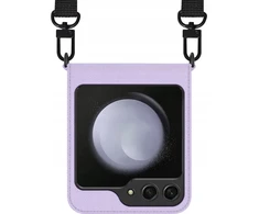 Dėklas Sourcing Araree case Canvas Diary Sam Z Flip5 F731 violetinė/violetinė AR10-01778C
