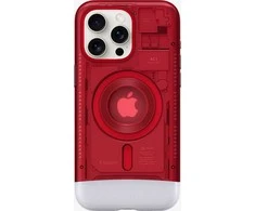 Dėklas Spigen Klasikinis C1 MagSafe, rubinas - iPhone 15 Pro