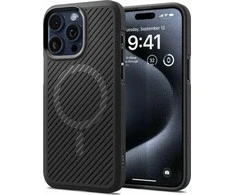 Spigen Core Armor Mag MagSafe Apple iPhone 16 Pro Max – dėklas telefonui juodos matinės spalvos