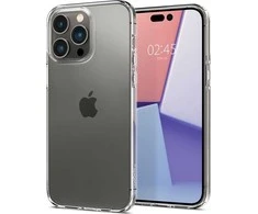 Dėklas „SpigenSpigen Crystal Flex“ / „Liquid Crystal iPhone 14/15 Pro“ skaidrus