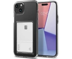 Spigen Crystal Slot, crystal dėklas telefonui skaidrus – Apple iPhone 15 Plus