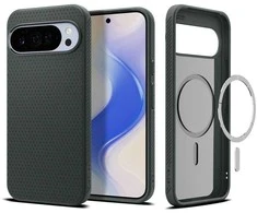 Dėklas Spigen Liquid Air Mag MagSafe Case for Google Pixel 10 Pro XL - Žalias