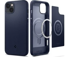 Spigen Mag Armor Apple iPhone 14 Plus dėklas telefonui mėlynos spalvos