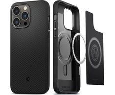 Spigen Mag Armor – dėklas skirtas iPhone 14 Pro Max Juodas