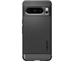 Dėklas Spigen Rugged Armor, matinė juoda - Google Pixel 8 Pro