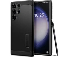 Spigen Tough Armor dėklas skirtas Samsung Galaxy S23 Ultra, spalva - Juoda