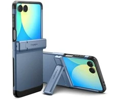Dėklas Spigen Tough Armor Pro MagSafe, sierra mėlynas - Samsung Galaxy Z Flip7