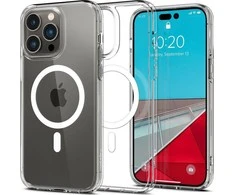 Spigen Ultra Hybrid (MagFit) dėklas skirtas Apple iPhone 14 Pro Max, spalva - Balta