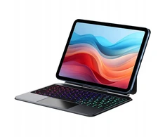 Dėklas su klaviatūra Dux Ducis (MK series) skirtas Apple iPad 10″ (2022) Apple iPad 11″ (2025) – juodos spalvos