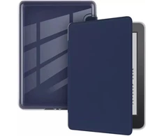 „Tech-Protect“ akrilinis dėklas, skirtas „Kindle Paperwhite 6“ / „Colorsoft“ / „Signature Edition 2024 7“, tamsiai mėlynas