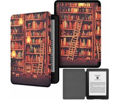 „Tech-Protect“ grafinis dėklas, skirtas „Kindle Paperwhite 6“ / „Colorsoft“ / „Signature Edition 2024 7“ knygoms