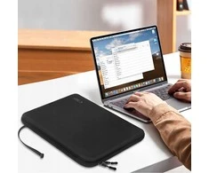 Tech-Protect Hardpouch Case for 15-16 Nešiojamas kompiuteris - Juodas