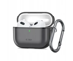 Tech-Protect Silikoninis dėklas for AirPods Pro 3 - Matte Juodas