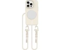 Tech-Protect MAGNECKLACE MagSafe Apple iPhone 15 Pro dėklas telefonui smėlio spalvos