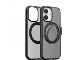 Dėklas Torras Ostand Pro, juodas — iPhone 17