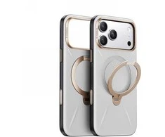 TORRAS QPro odinis dėklas, skirtas iPhone 17 Pro, suderinamas su „MagSafe“ (perlinės pilkos spalvos)