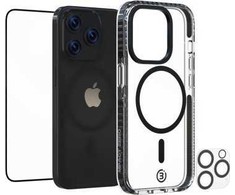Goobay Triton „Impact Zero 3 in 1“ mobiliojo telefono dėklų rinkinys