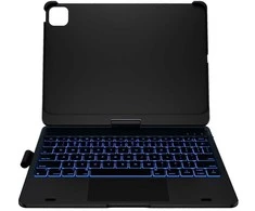 Dėklas Typecase Flexbook Touch su klaviatūra do iPad Pro 11" 2024/2025 juoda