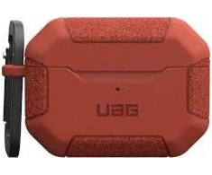 Urban Armor Gear UAG Scout dėklas, skirtas AirPods Pro 2 – raudonas