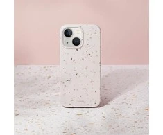 UNIQ dėklas Coehl Terrazzo Apple iPhone 14 Plus/ 15 Plus 6.7" smėlio spalvos