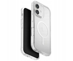 UNIQ Combat dėklas skirtas Apple iPhone 17 Magclick Charging baltos spalvos
