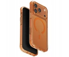 UNIQ Combat dėklas skirtas Apple iPhone 17 Pro Max Magclick Charging oranžinės spalvos