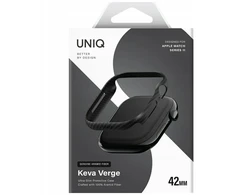 UNIQ dėklas, panašus į „Apple Watch Series 10/11“, 42 mm, juodas