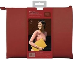 UNIQ Lyon Case laptop Sleeve 14″ brick red Atsparus vandeniui RPET