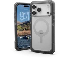 Dėklas Urban Armor Gear UAG Trooper MagSafe Case for iPhone 17 Pro Max - Clear Juodas