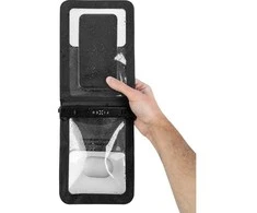 Dėklas Fixed FIKSUOTAS „Float Twin“ 8,5 colio su kokybišku užraktu ir IPX8 sertifikatu, juodas