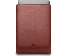 Dėklas WOOLNUT Leather Sleeve 13" Ruda