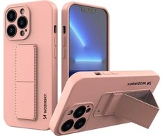 Wozinsky Kickstand dėklas skirtas iPhone 13 mini, rožinis