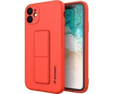 Wozinsky Kickstand dėklas skirtas Samsung Galaxy A22 4G, raudonas