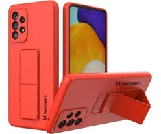 Wozinsky Kickstand dėklas skirtas Samsung Galaxy A73, raudonas