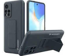Wozinsky Kickstand dėklas skirtas Xiaomi Poco M4 Pro 5G, tamsiai mėlynas