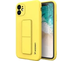 Wozinsky Kickstand dėklas skirtas Samsung Galaxy A72 4G, geltonas