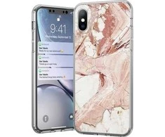 Wozinsky Marble TPU dėklas skirtas Xiaomi Mi10T Lite 5G / Redmi Note 9 Pro 5G, rožinis