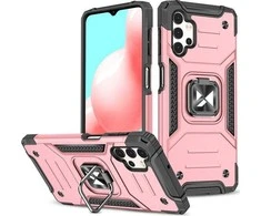 Wozinsky Ring Armor Armored Hybrid + Magnetic Mount Samsung Galaxy A73 dėklas telefonui aukso spalvos