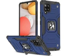 Wozinsky Ring Armor dėklas skirtas Samsung Galaxy A42 5G, mėlynas