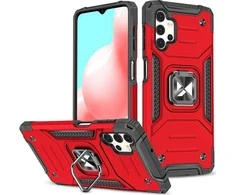 Wozinsky Ring Armor dėklas skirtas Samsung Galaxy A73, raudonas
