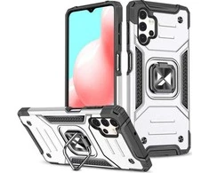 Wozinsky Ring Armor dėklas skirtas Samsung Galaxy A73, sidabrinis