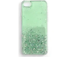 Wozinsky Star Glitter Shining dėklas skirtas Samsung Galaxy A72 4G, žalias