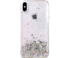 Wozinsky Star Glitter Shining dėklas skirtas Samsung Galaxy A31, skaidrus