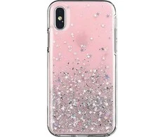 Wozinsky Star Glitter Shining dėklas skirtas iPhone 12 Pro Max, rožinis