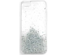 Wozinsky Star Glitter Shining dėklas skirtas Xiaomi Redmi K40 Pro+ / K40 Pro / K40 / Poco F3, skaidrus