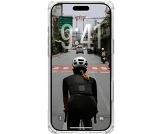 Dėklas Urban Armor Gear UAG Plasma XTE Magsafe, skaidrus/titano spalvos - iPhone 17 Pro Max
