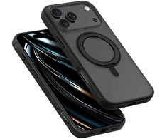 Zagg International Laut Flexi Protect – dėklas iPhone 18 Pro Max / 17 Pro Max, suderinamas su MagSafe (juodas) (L_IP26D_FPT_BK)