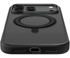 Zagg International Laut Flexi Protect – dėklas iPhone 18 Pro Max / 17 Pro Max, suderinamas su MagSafe (juodas) (L_IP26D_FPT_BK)