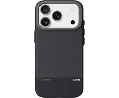 Dėklas Zagg Laut Kev Protect Apple iPhone 17 Pro, juodos spalvos
